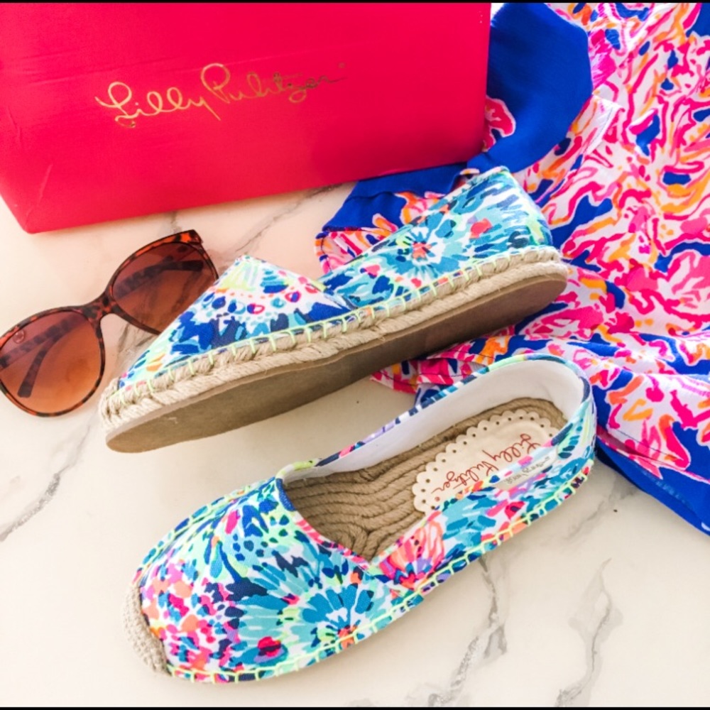 New in Box Lilly Pulitzer Espadrilles